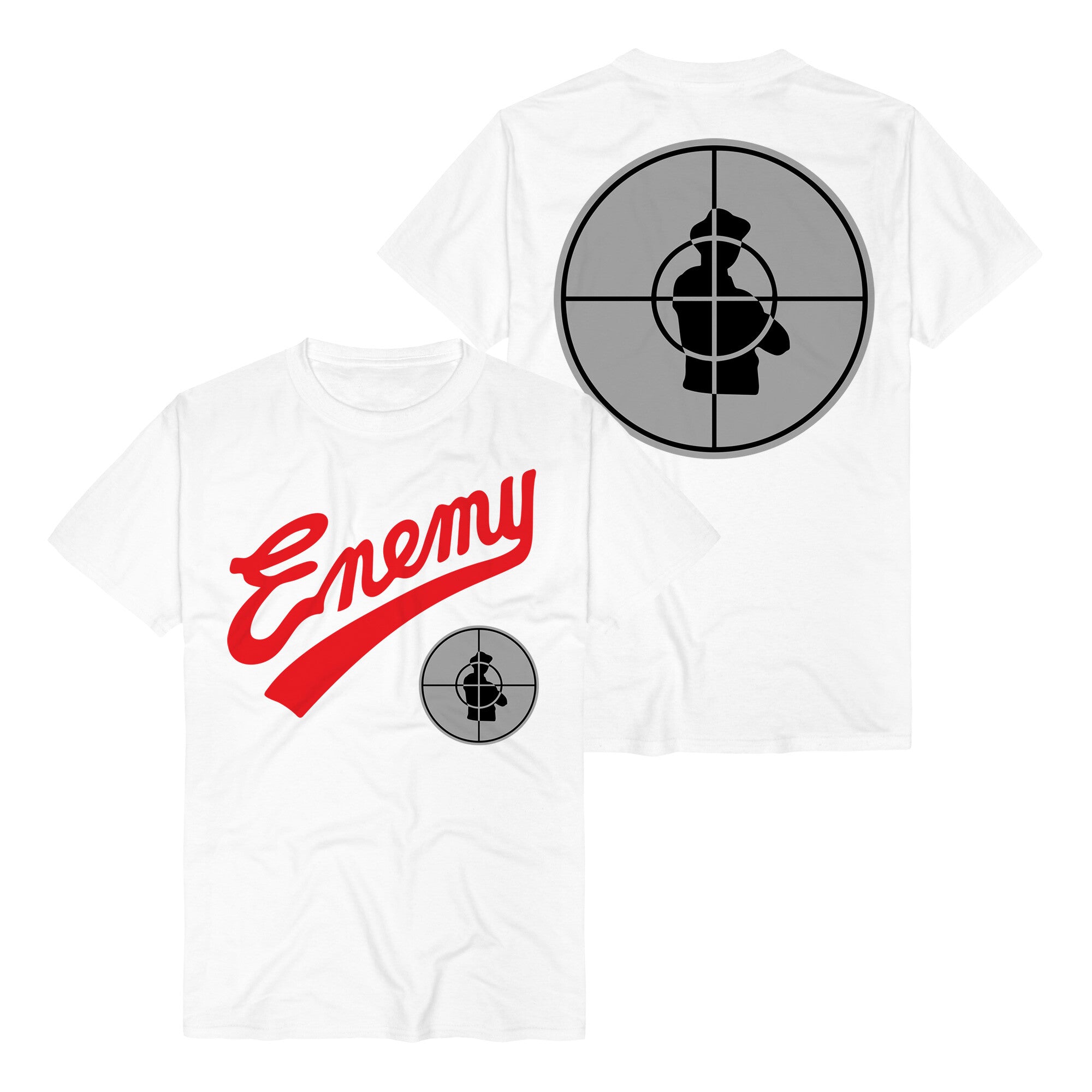 90s PUBLIC ENEMY TARGET LOGO TEE XL